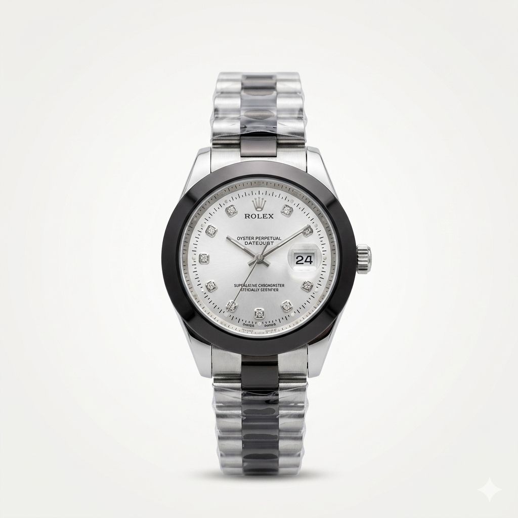 Rolex Premium Luxury Silver Watch