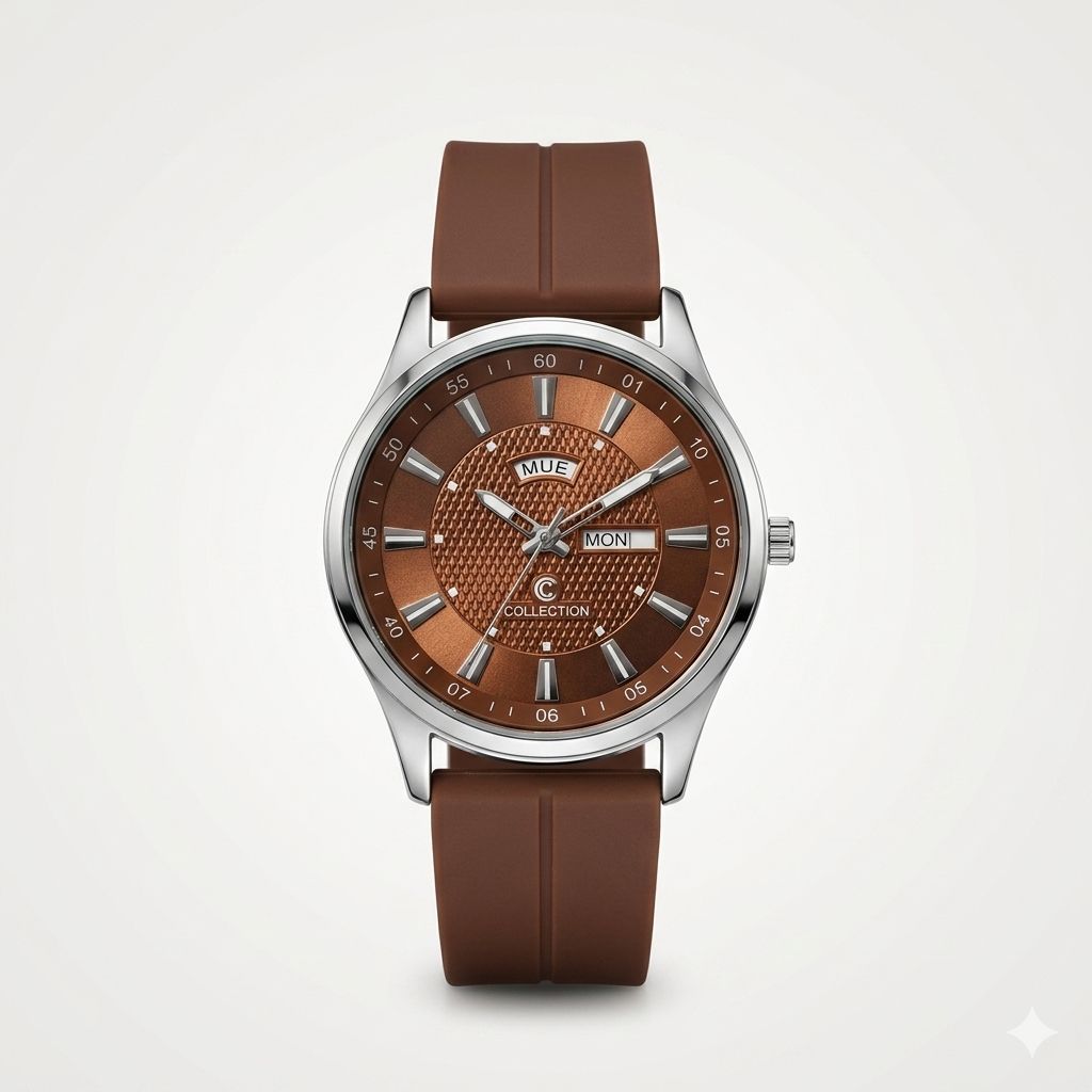 Mens Watch With Magnetic-Silicone Straps Watch
