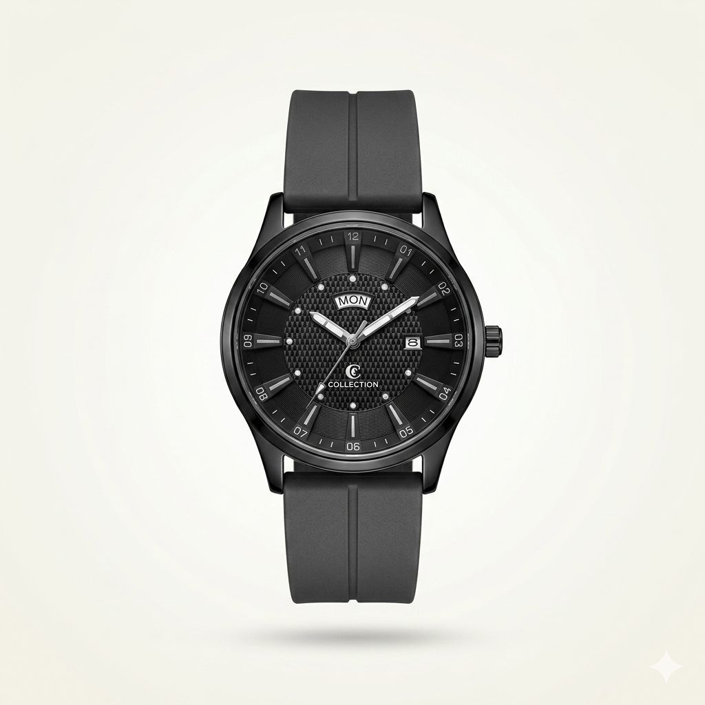 Mens Watch With Magnetic-Silicone Straps Watch