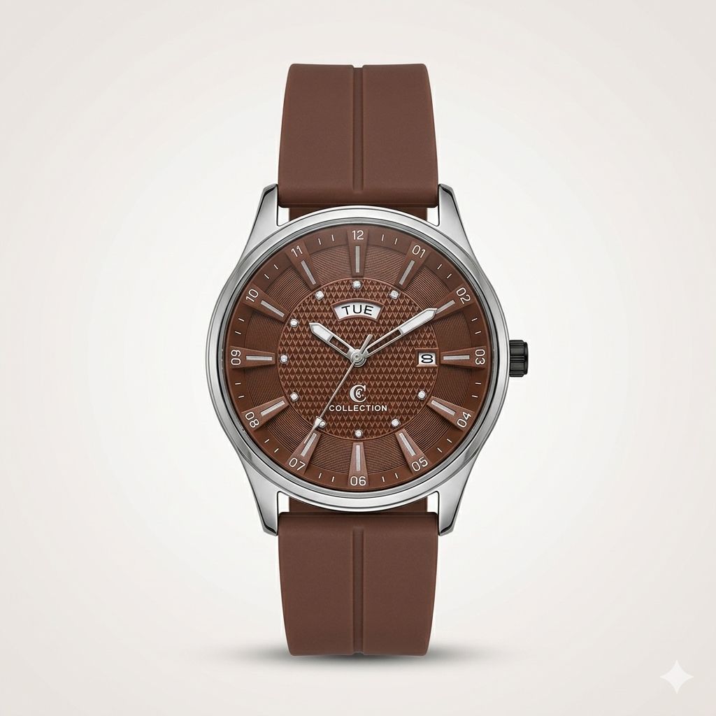 Mens Watch With Magnetic-Silicone Straps Watch