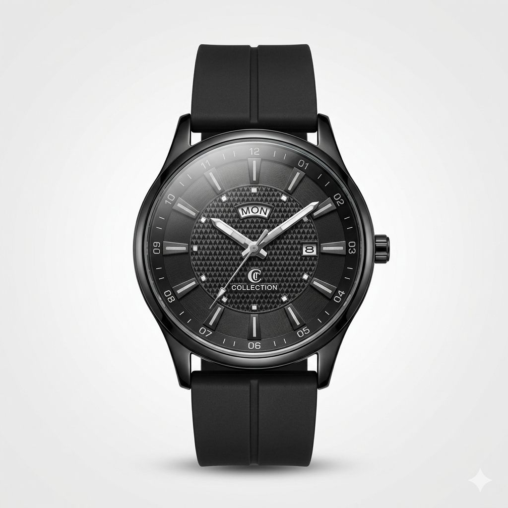 Mens Watch With Magnetic-Silicone Straps Watch